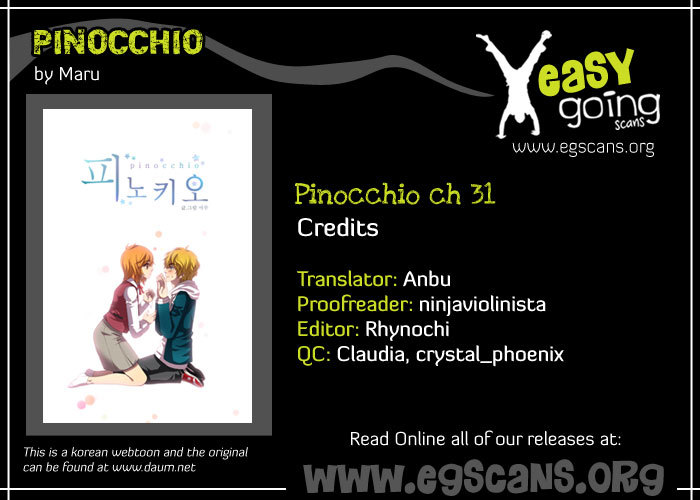 Pinocchio Chapter 31 page 1 - Chapter 31: Flower (5)