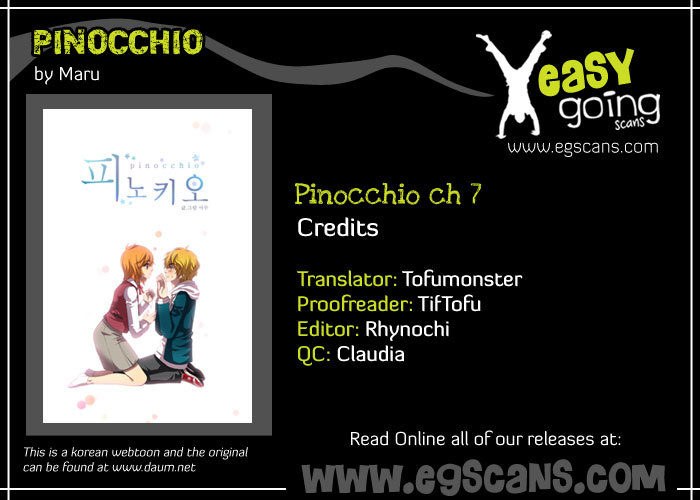 Pinocchio Chapter 7 page 1 - Chapter 7: A Memory Within Memories (3)