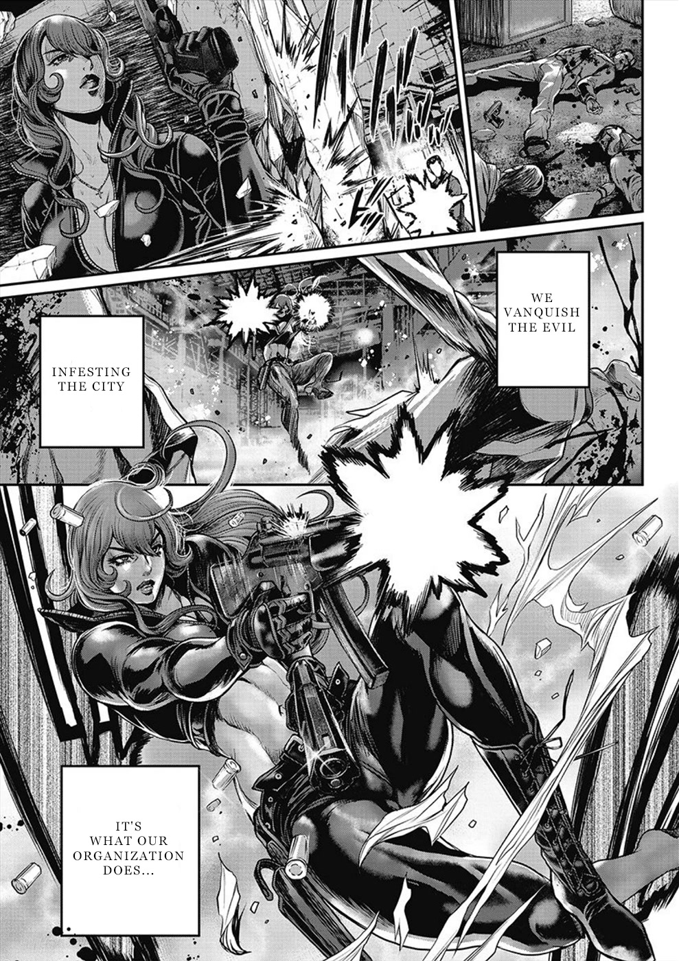 Pinsaro Sniper Chapter 11 page 1 - Chapter 11: City of Desire