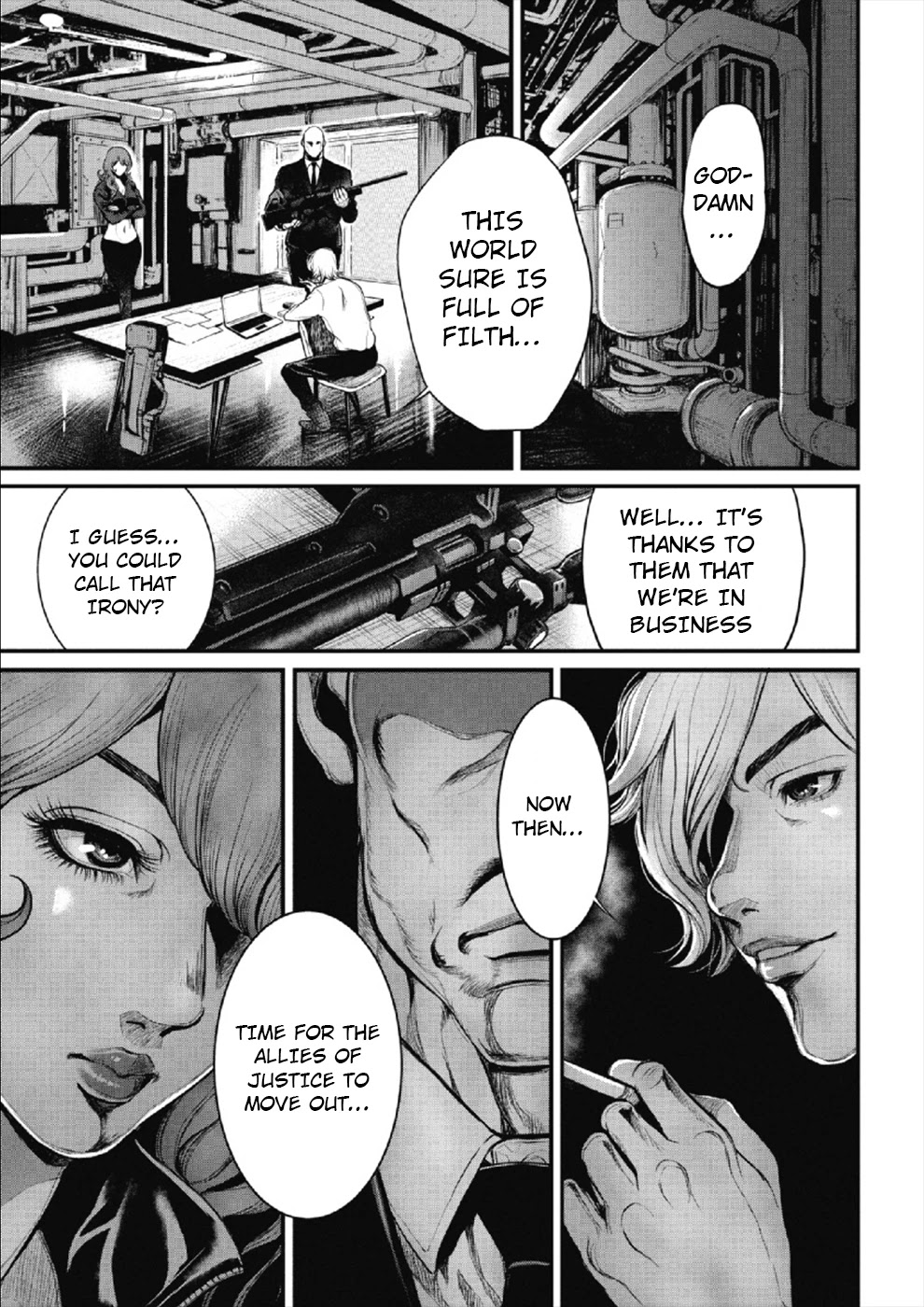 Pinsaro Sniper Chapter 2 page 13 - Chapter 2: Blaze of Killing