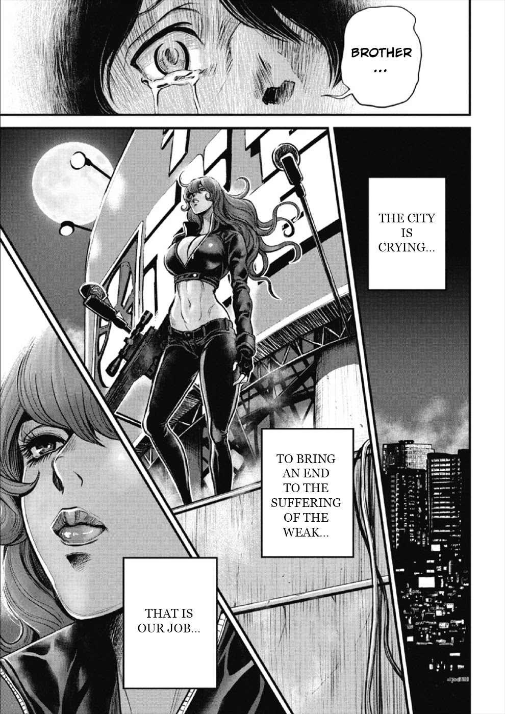Pinsaro Sniper Chapter 2 page 15 - Chapter 2: Blaze of Killing