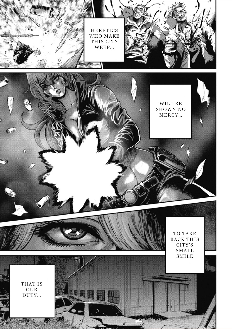 Pinsaro Sniper Chapter 4 page 17 - Chapter 4: Beautiful, Deadly Weapon