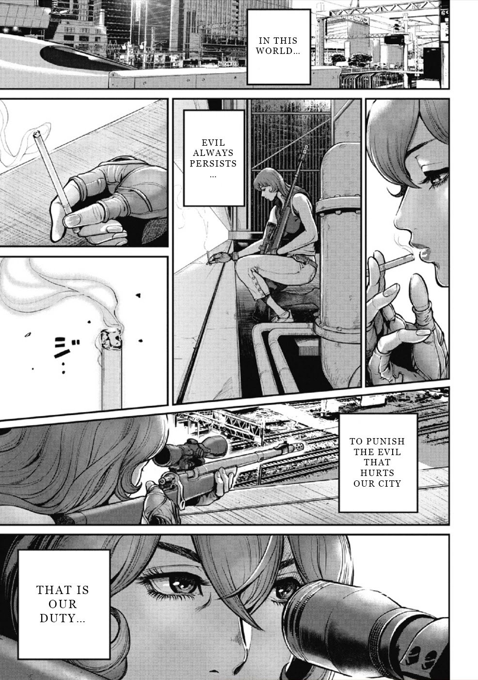 Pinsaro Sniper Chapter 5 page 1 - Chapter 5: Bullet Melody