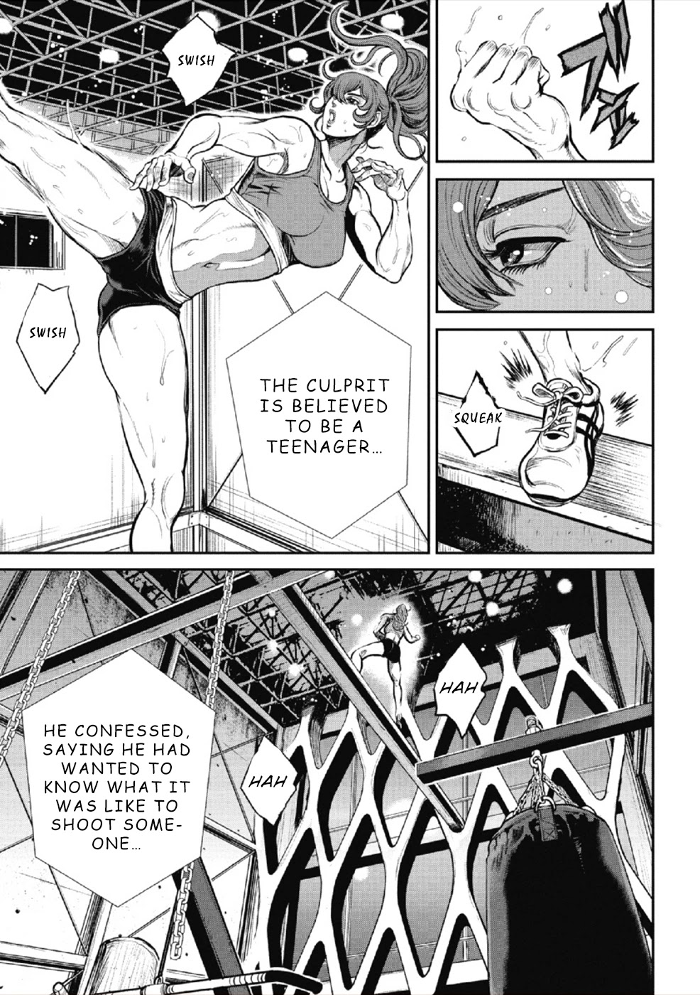 Pinsaro Sniper Chapter 7 page 11 - Chapter 7: Elegant Beast