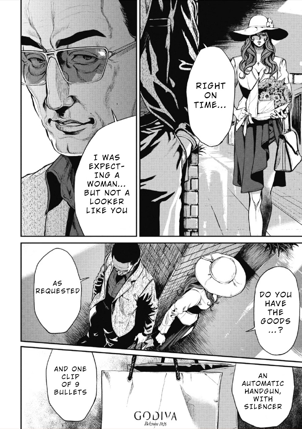 Pinsaro Sniper Chapter 7 page 14 - Chapter 7: Elegant Beast