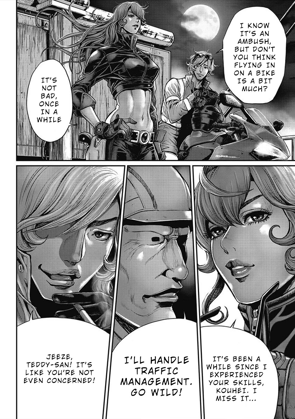 Pinsaro Sniper Chapter 9 page 11 - Chapter 9: Screaming Engine