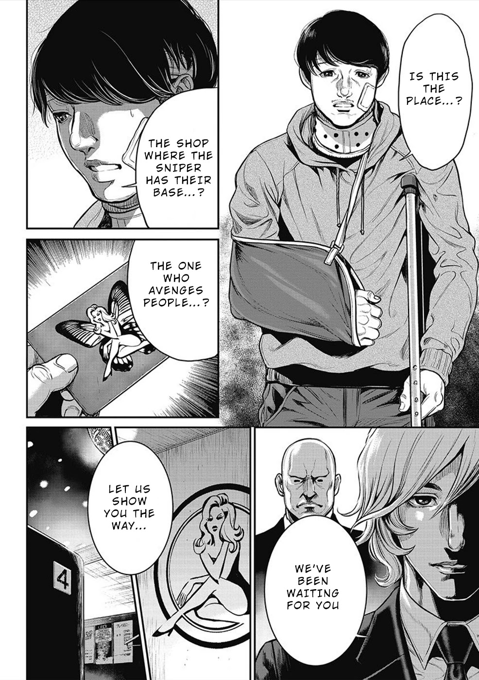 Pinsaro Sniper Chapter 9 page 5 - Chapter 9: Screaming Engine