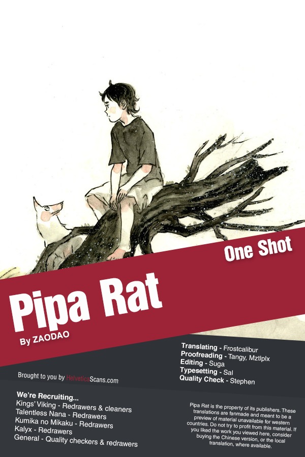 Pipa Rat Chapter 0 page 1 - Chapter 0: vol.0: Oneshot