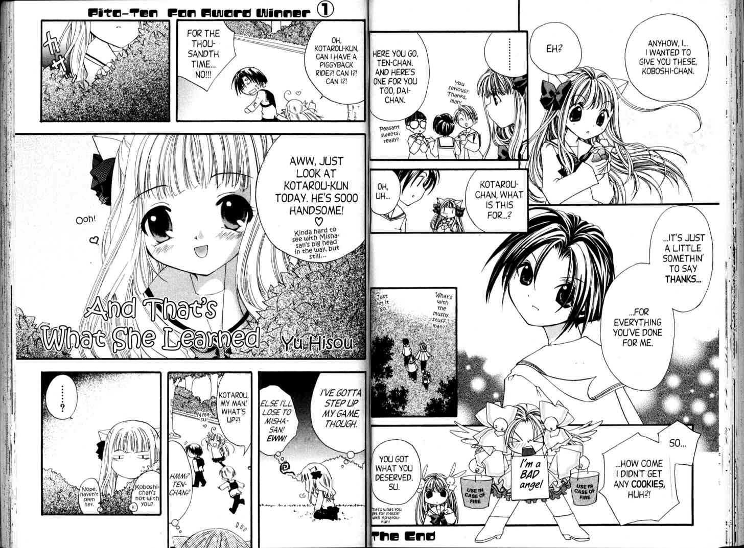 Pita-Ten Official Fan Book Chapter 2.0-2 page 1 - Vol.02 Chapter 0.2