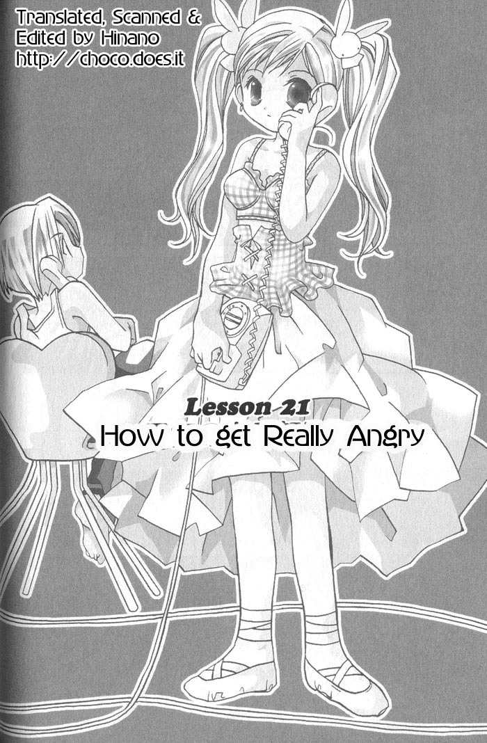 Pita-Ten Chapter 21 page 1 - Chapter 21: How to Get Very Angry