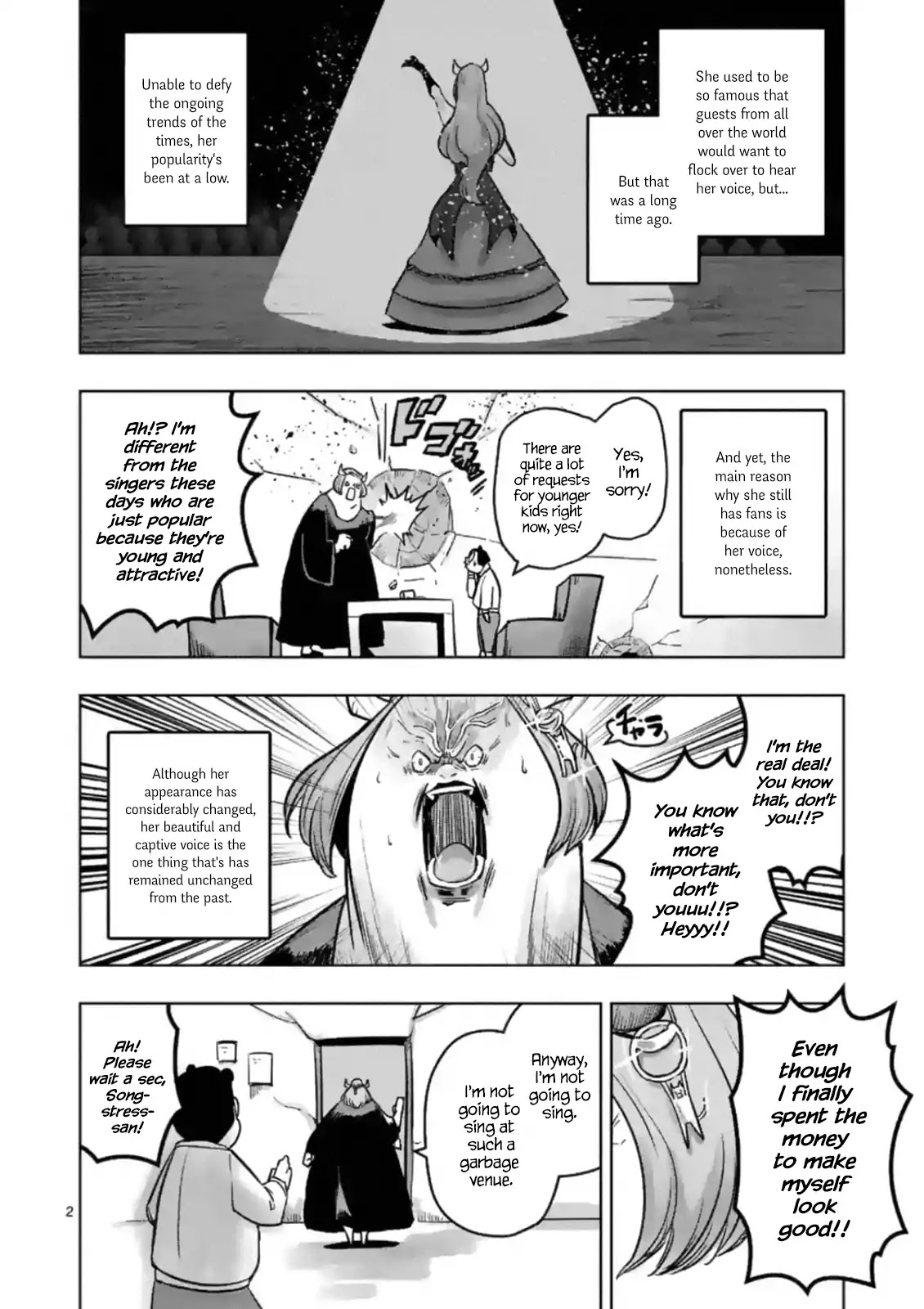 Piwi Chapter 2 page 2 - Chapter 2: Songstress