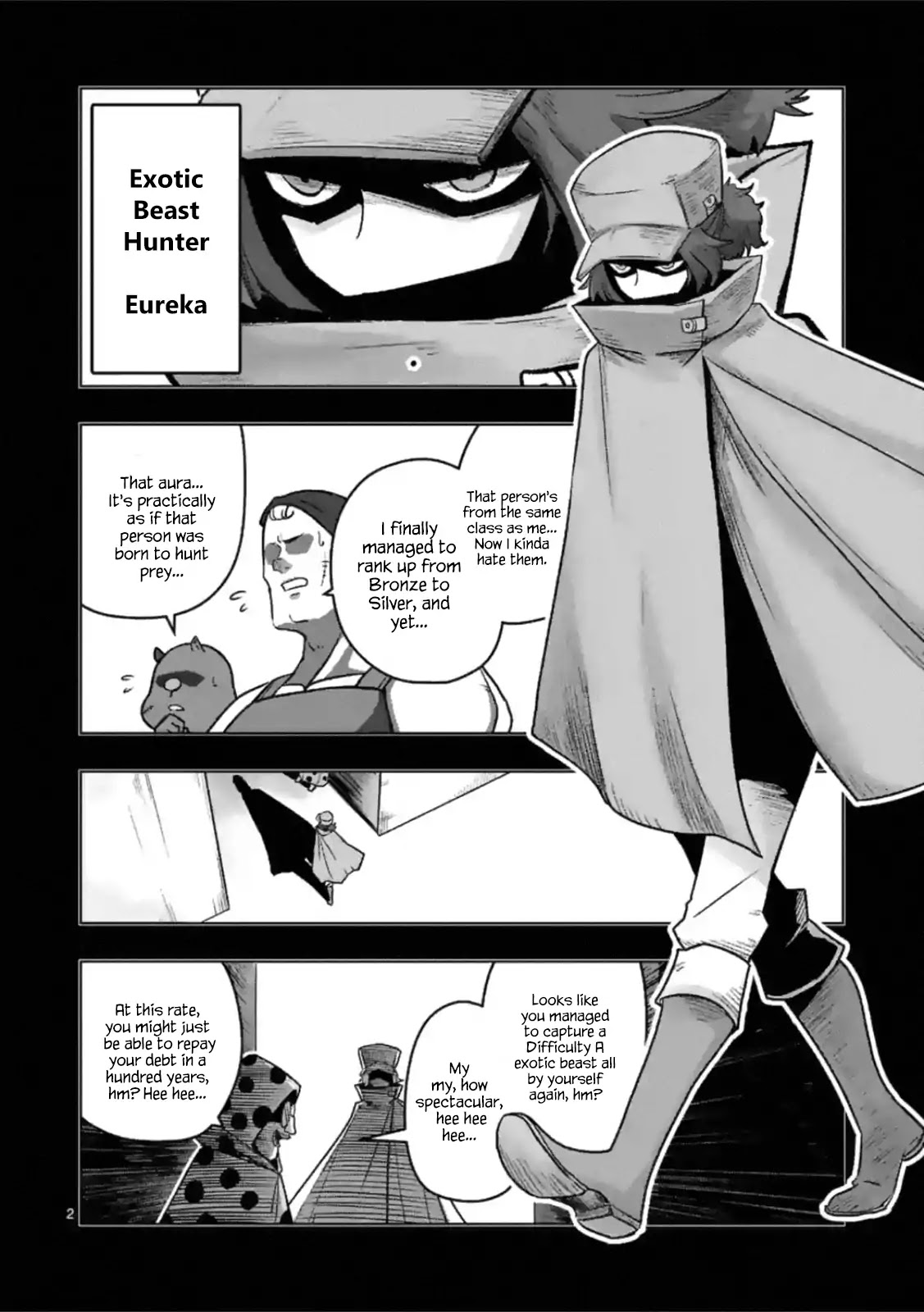Piwi Chapter 3 page 2 - Chapter 3: Exotic Beast Hunter Eureka