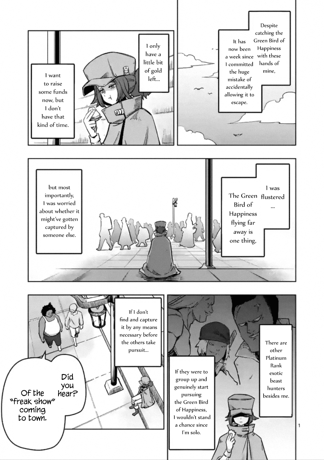 Piwi Chapter 5 page 1 - Chapter 5: Freak Show