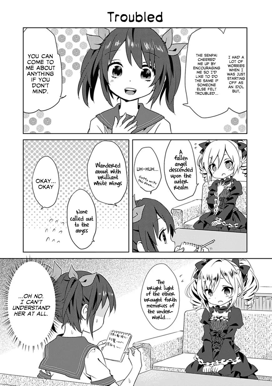 Piyoderera Chapter 3.2 page 4 - Chapter 3.2: Idol Hajimemashita: Idol and Sketchbook