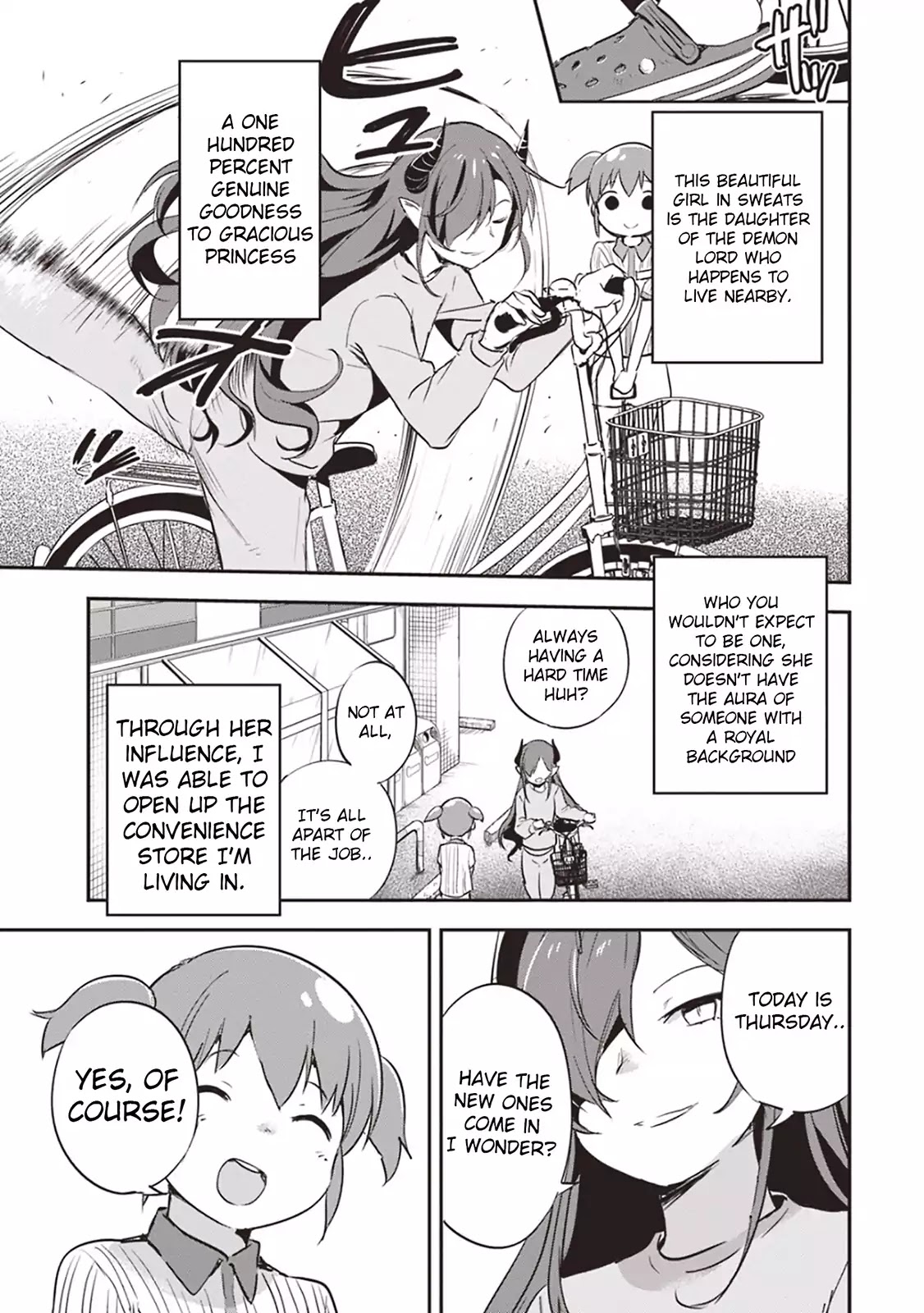 Piyoko to makai machi no Hime-sama Chapter 1 page 11 - Chapter 1: Piyoko and the Princess of Makai Town