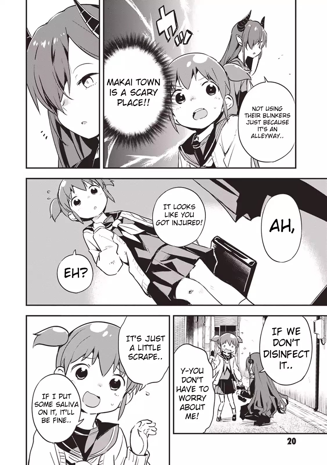 Piyoko to makai machi no Hime-sama Chapter 1 page 20 - Chapter 1: Piyoko and the Princess of Makai Town