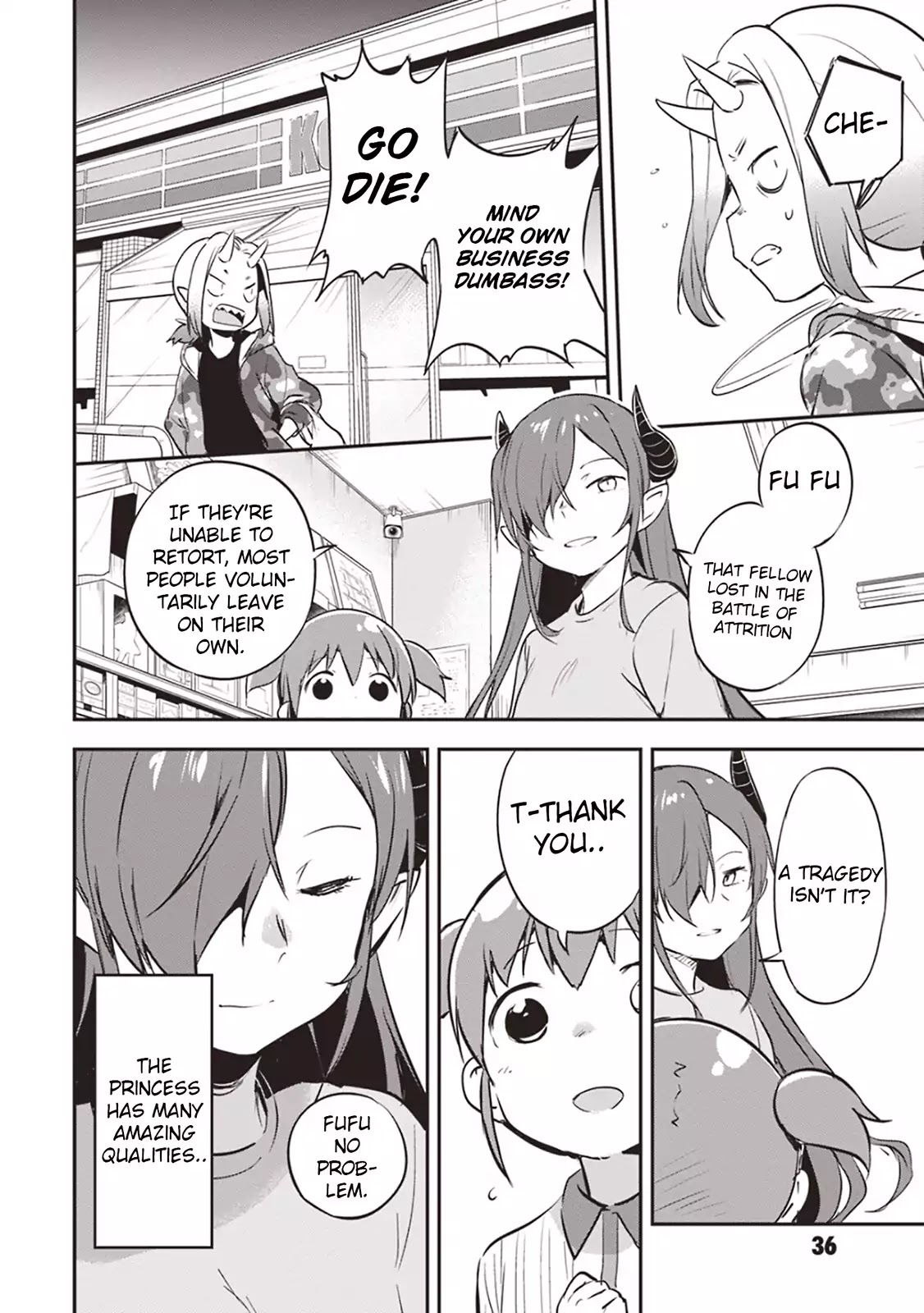 Piyoko to makai machi no Hime-sama Chapter 1 page 36 - Chapter 1: Piyoko and the Princess of Makai Town