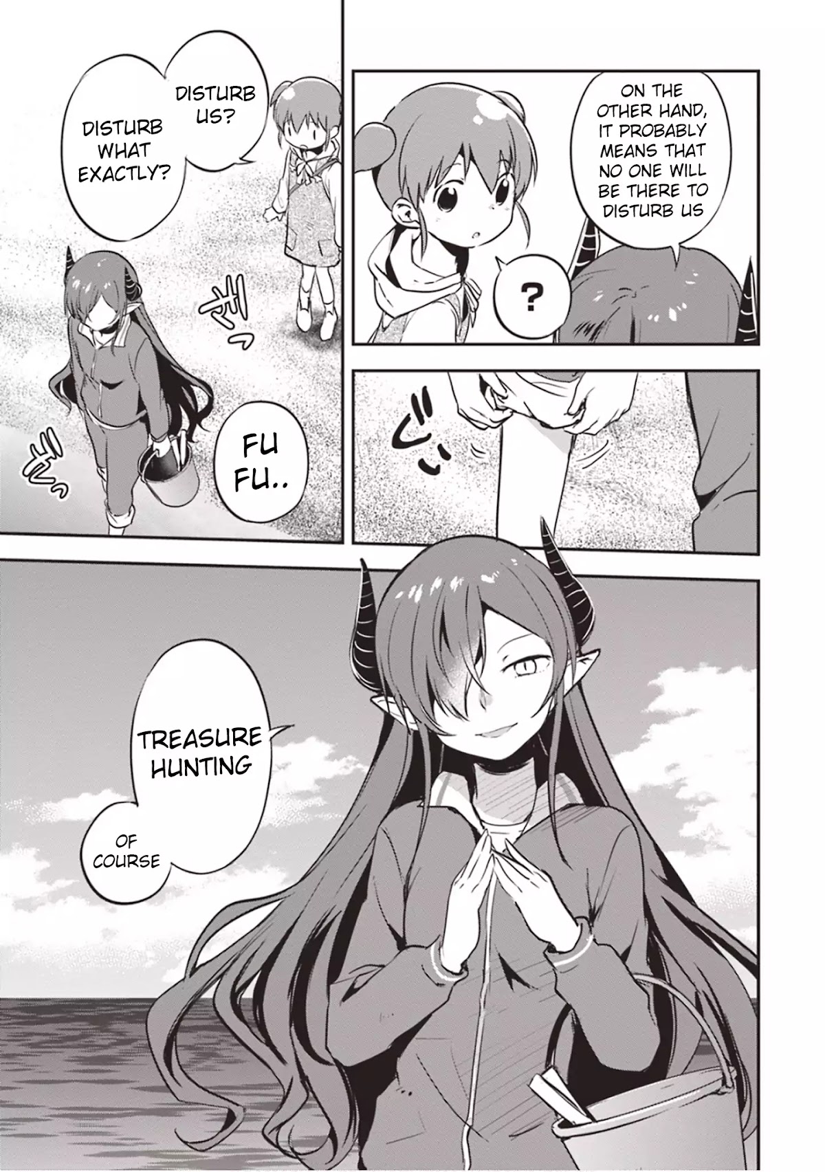 Piyoko to makai machi no Hime-sama Chapter 2 page 15 - Chapter 2: Piyoko, the Ocean, and the Princess