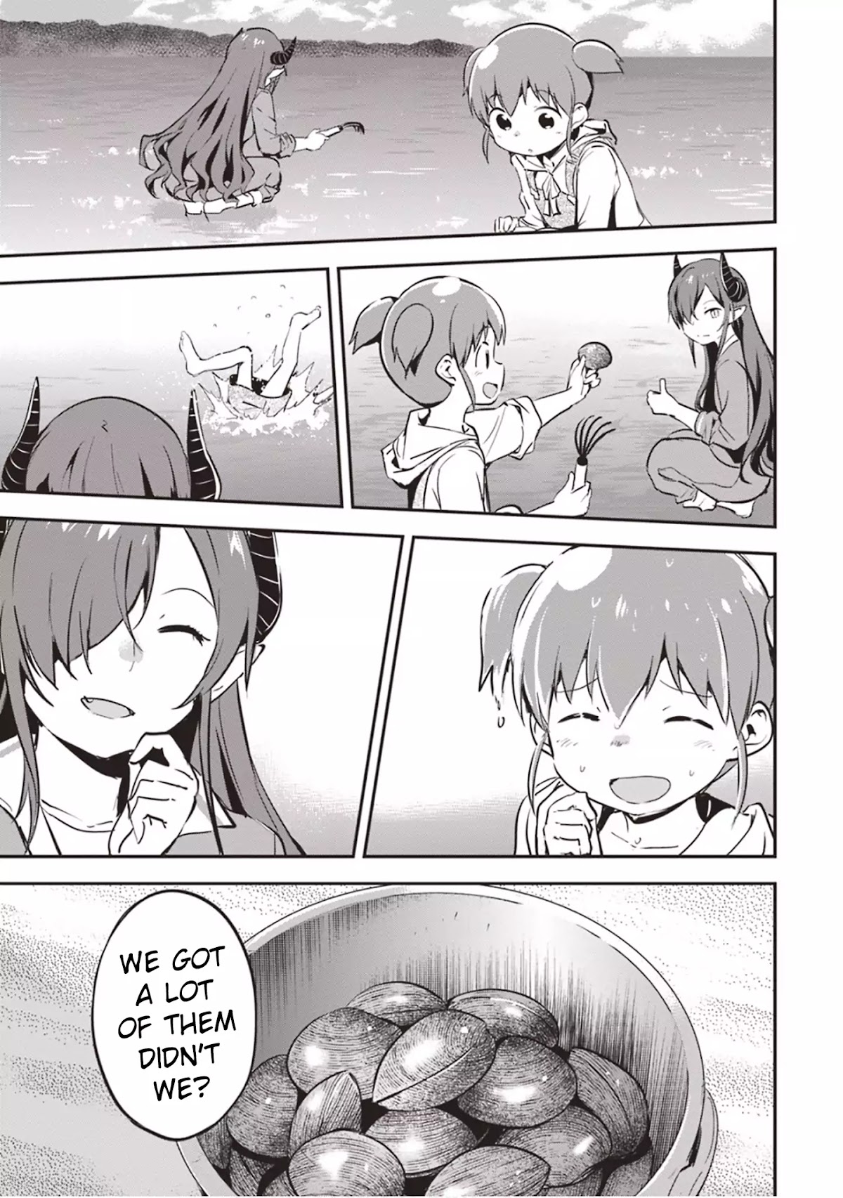 Piyoko to makai machi no Hime-sama Chapter 2 page 17 - Chapter 2: Piyoko, the Ocean, and the Princess