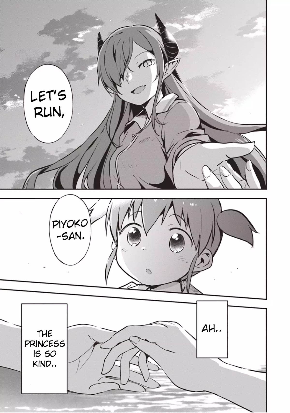 Piyoko to makai machi no Hime-sama Chapter 2 page 19 - Chapter 2: Piyoko, the Ocean, and the Princess