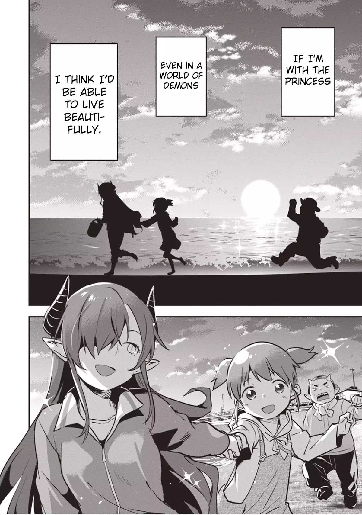 Piyoko to makai machi no Hime-sama Chapter 2 page 20 - Chapter 2: Piyoko, the Ocean, and the Princess
