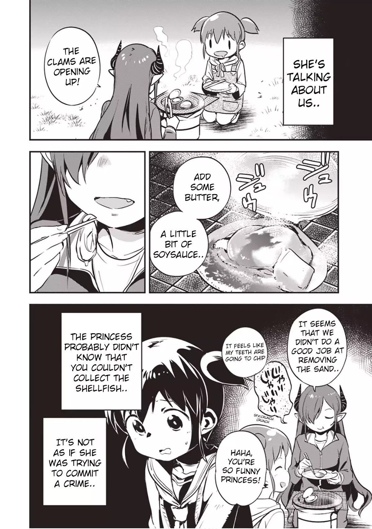Piyoko to makai machi no Hime-sama Chapter 2 page 22 - Chapter 2: Piyoko, the Ocean, and the Princess
