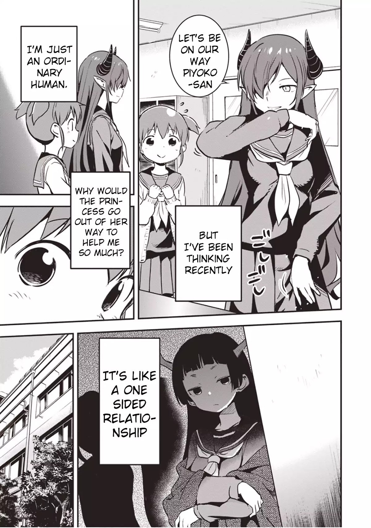 Piyoko to makai machi no Hime-sama Chapter 2 page 5 - Chapter 2: Piyoko, the Ocean, and the Princess