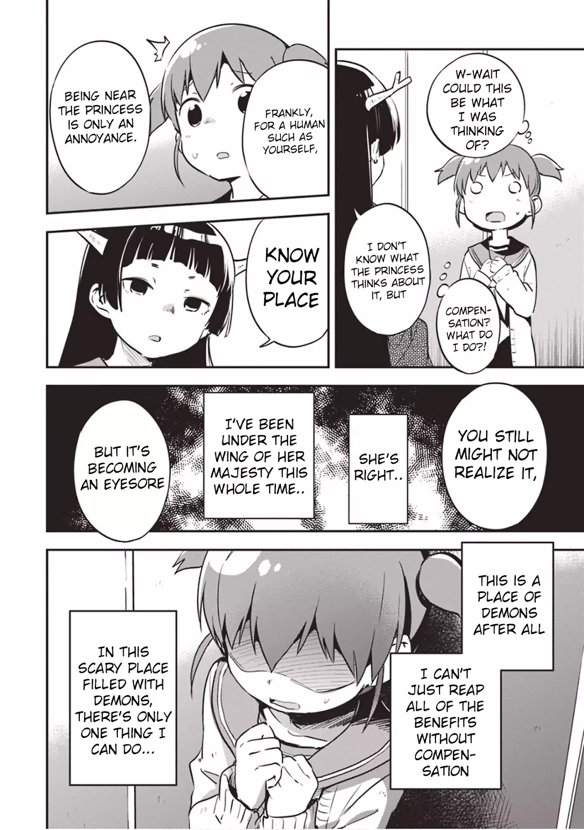 Piyoko to makai machi no Hime-sama Chapter 2 page 8 - Chapter 2: Piyoko, the Ocean, and the Princess