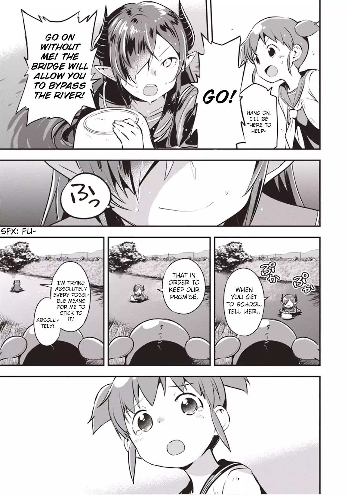 Piyoko to makai machi no Hime-sama Chapter 3 page 21 - Chapter 3: Piyoko, the Princess, and the Way to School
