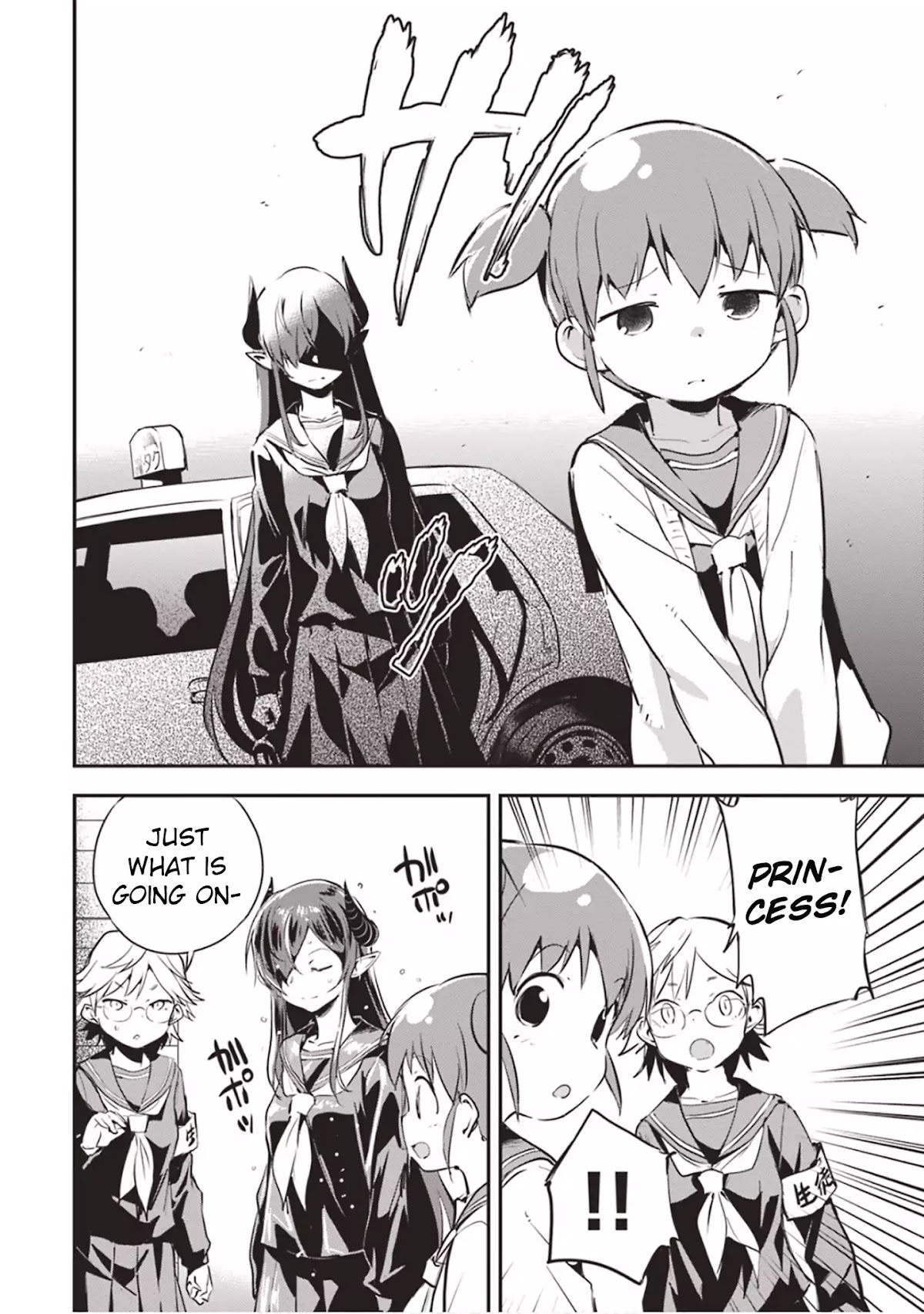 Piyoko to makai machi no Hime-sama Chapter 3 page 24 - Chapter 3: Piyoko, the Princess, and the Way to School