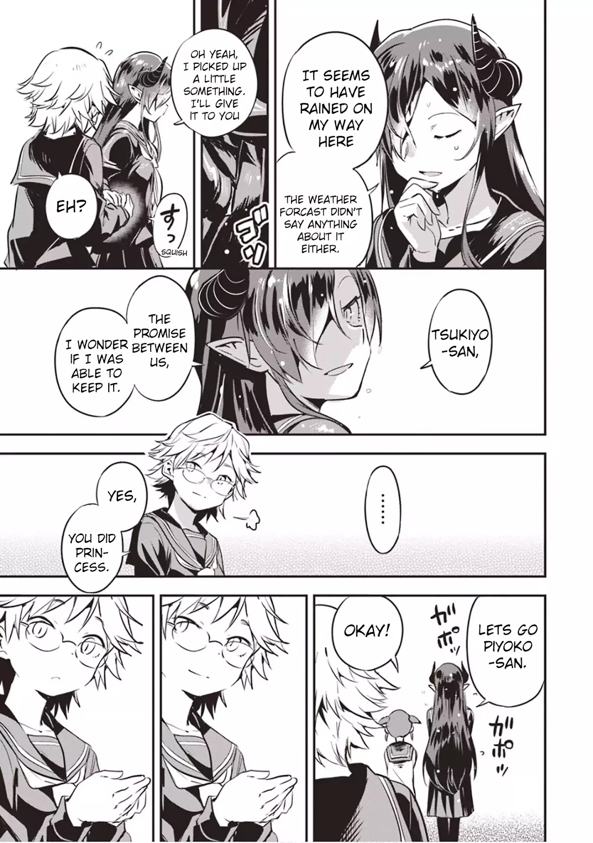 Piyoko to makai machi no Hime-sama Chapter 3 page 25 - Chapter 3: Piyoko, the Princess, and the Way to School