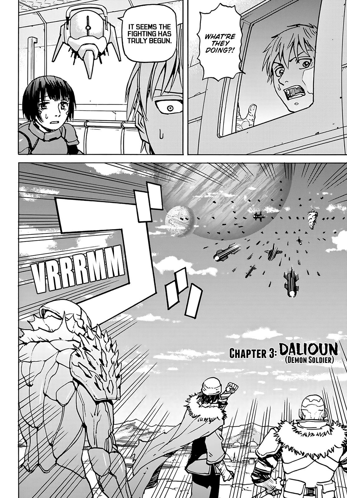 Planet of the Fools Chapter 3 page 3 - Chapter 3: Dalioun (Demon Soldier)