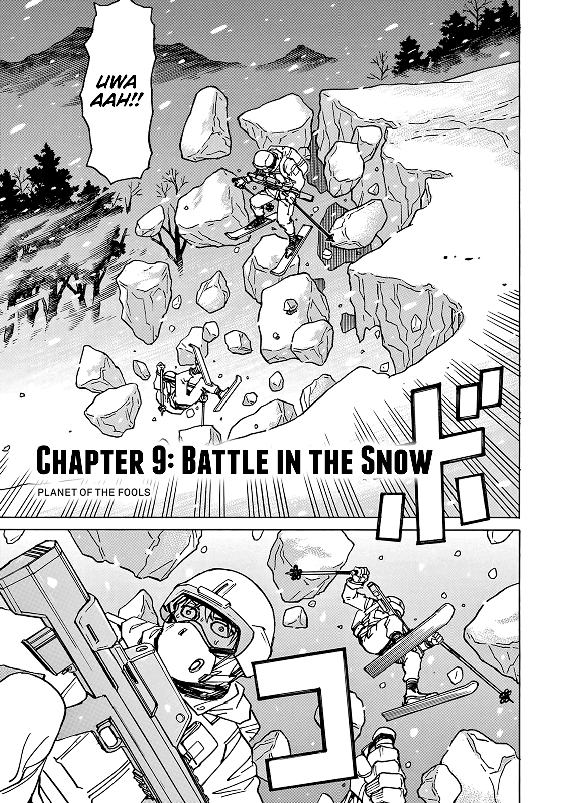 Planet of the Fools Chapter 9 page 2 - Chapter 9: Battle in the Snow