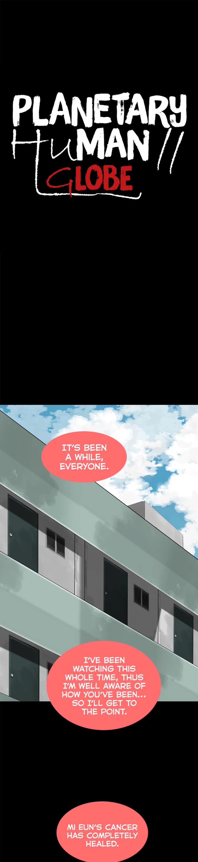 Planetary Human II: Globe Chapter 11 page 1 - Chapter 11