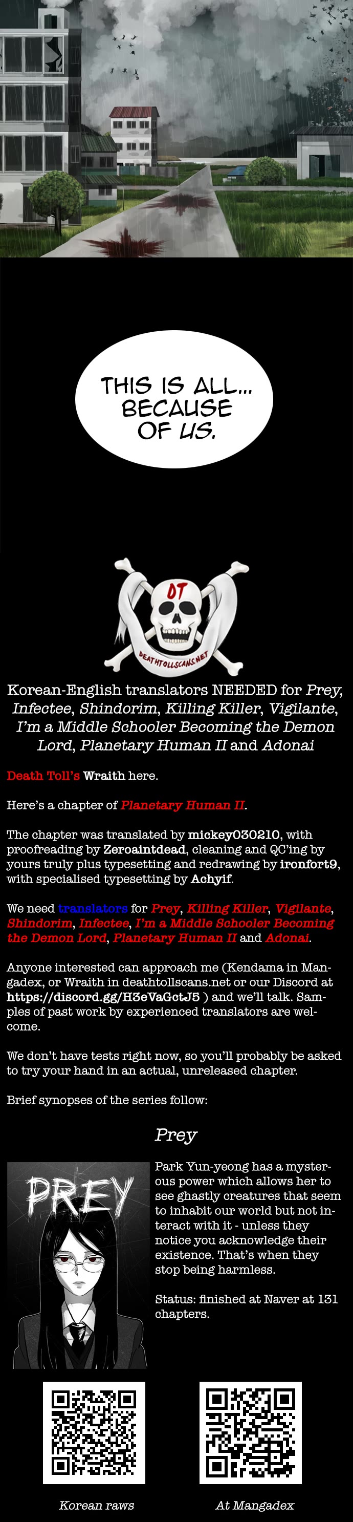 Planetary Human II: Globe Chapter 13 page 34 - Chapter 13