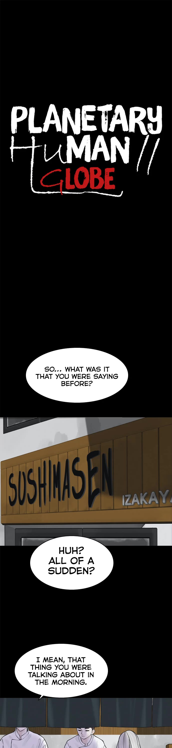 Planetary Human II: Globe Chapter 24 page 1 - Chapter 24