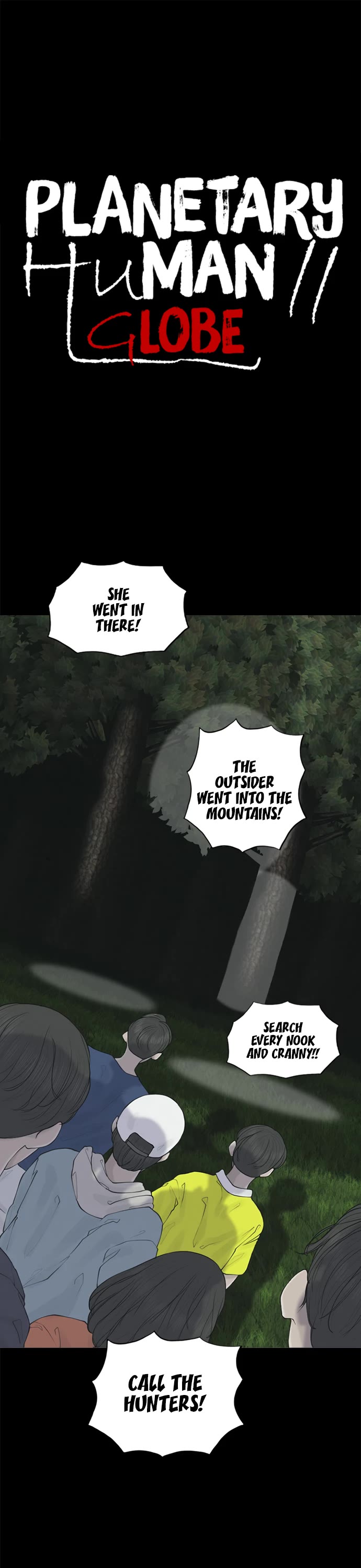 Planetary Human II: Globe Chapter 6 page 1 - Chapter 6