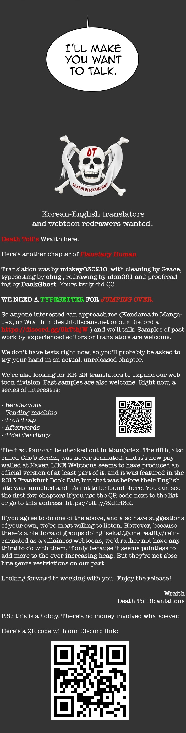 Planetary Human Chapter 31 page 34 - Chapter 31