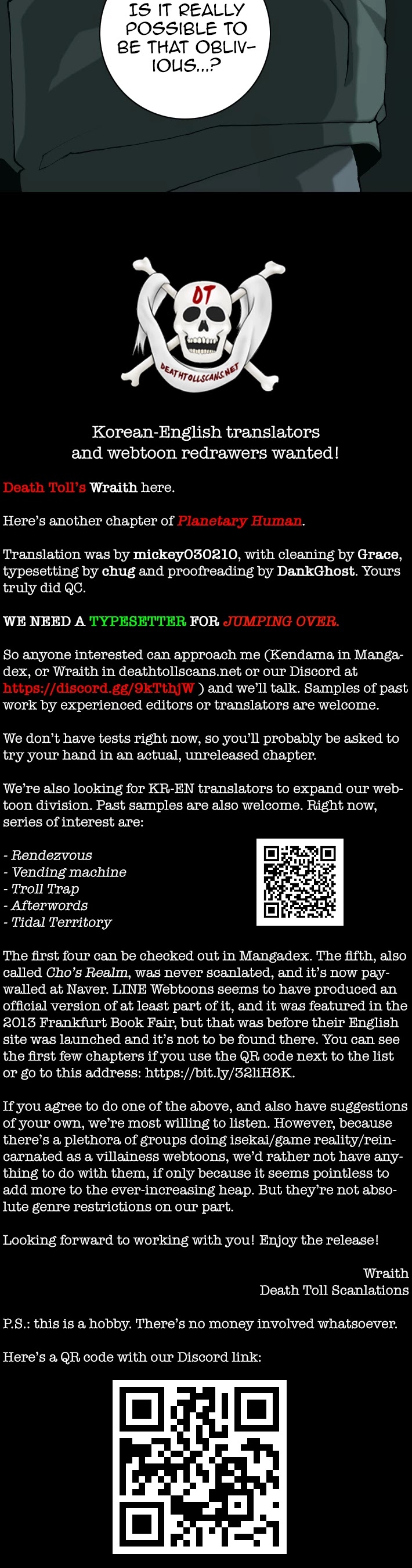 Planetary Human Chapter 32 page 30 - Chapter 32