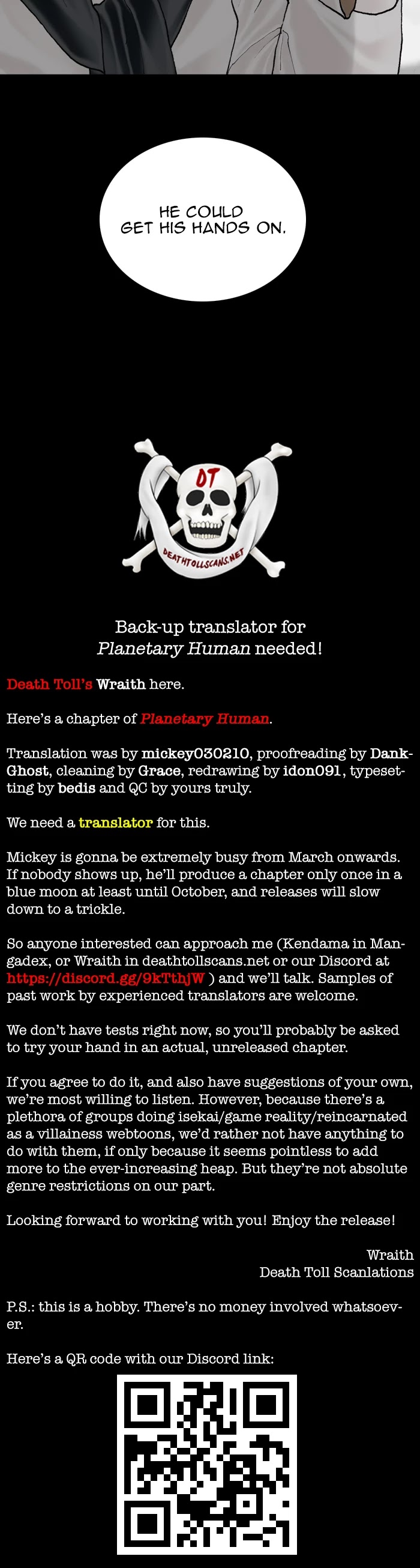 Planetary Human Chapter 65 page 33 - Chapter 65
