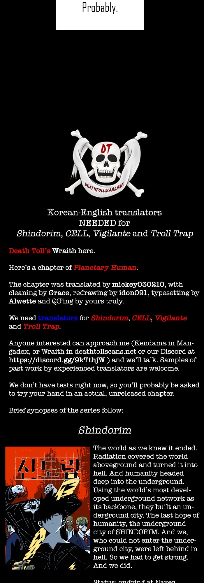 Planetary Human Chapter 80 page 44 - Chapter 80