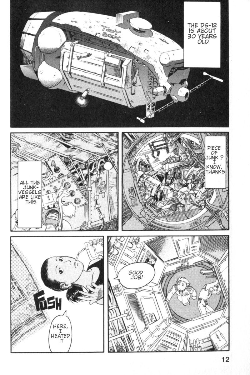 Planetes Chapter 1 page 13 - Chapter 1