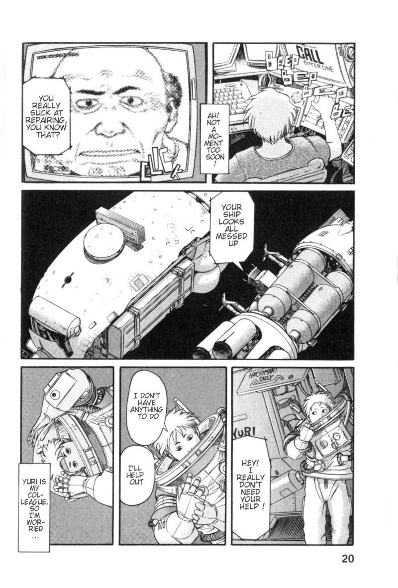 Planetes Chapter 1 page 21 - Chapter 1