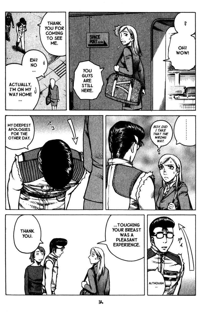 Planetes Chapter 17 page 34 - Chapter 17