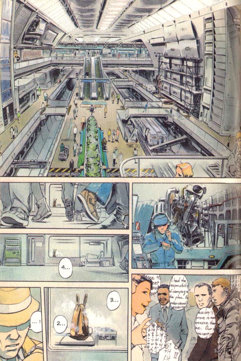 Planetes Chapter 3 page 1 - Chapter 3