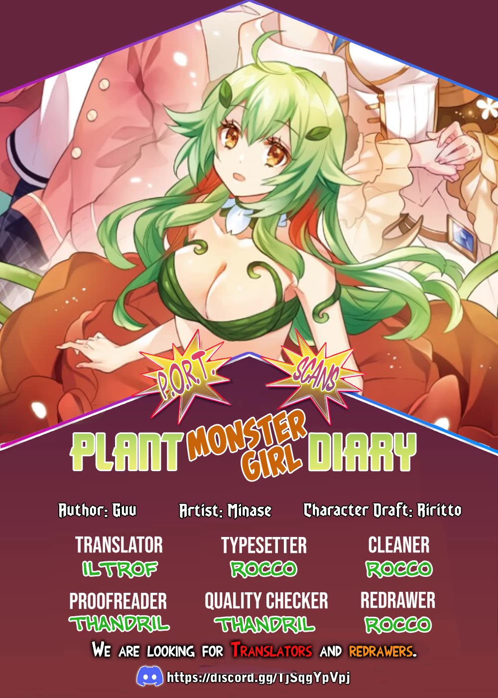 Plant Monster Girl Diary Chapter 11 page 1 - Chapter 11