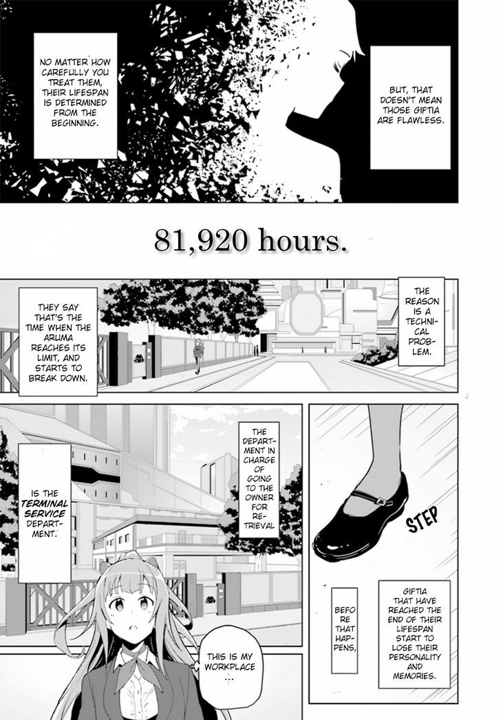 Plastic Memories - Say to Good-bye Chapter 1 page 6 - Chapter 1 : Memories: 01