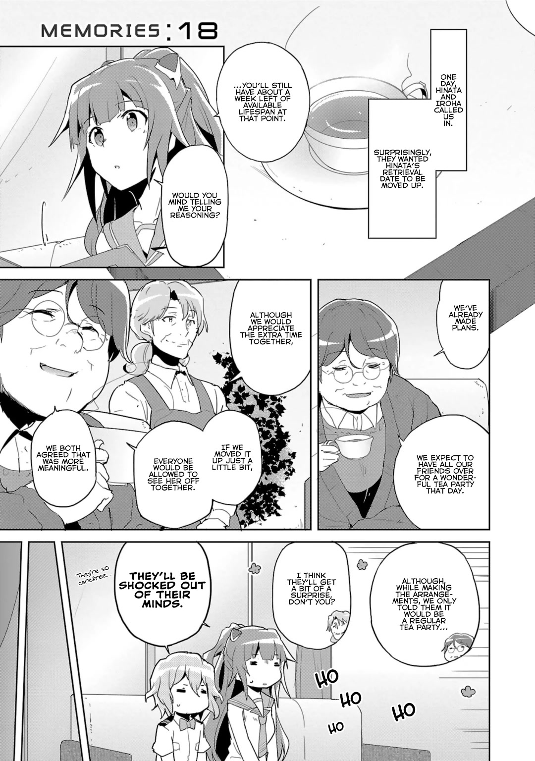 Plastic Memories - Say to Good-bye Chapter 18 page 1 - Chapter 18: Memories: 18