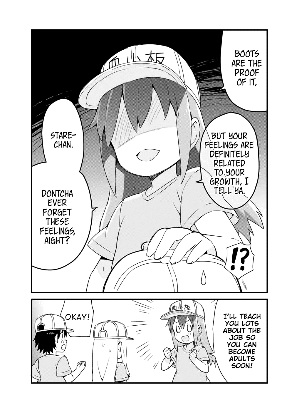 Platelets at Work Chapter 2 page 13 - Chapter 2: I Want to Grow Up Soon!