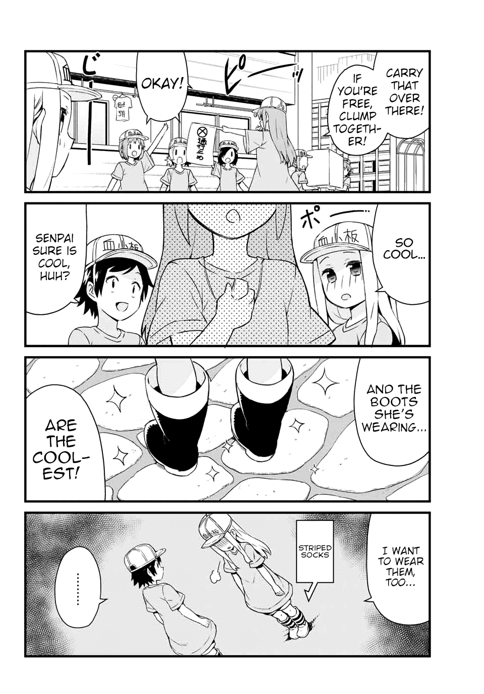 Platelets at Work Chapter 2 page 8 - Chapter 2: I Want to Grow Up Soon!